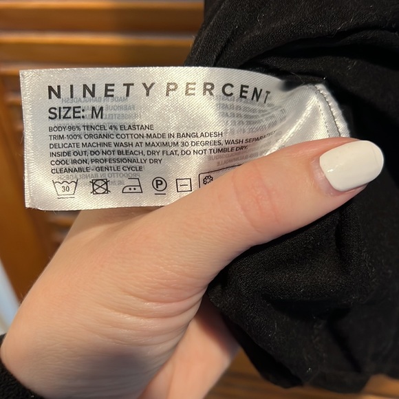 Ninety Percent one piece short sleeve top - Picture 6 of 6